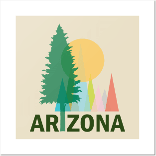 Arizona Trees Posters and Art